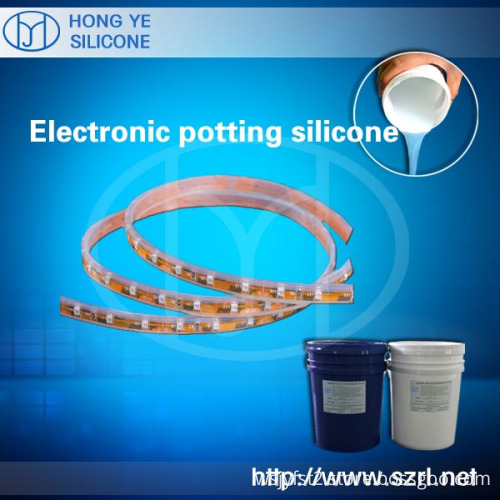 Electronic potting compound silicone rubber